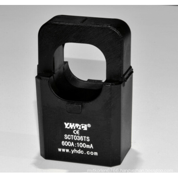 YHDC SCT036TS 600A/0.1A split core current transformer of current clamp